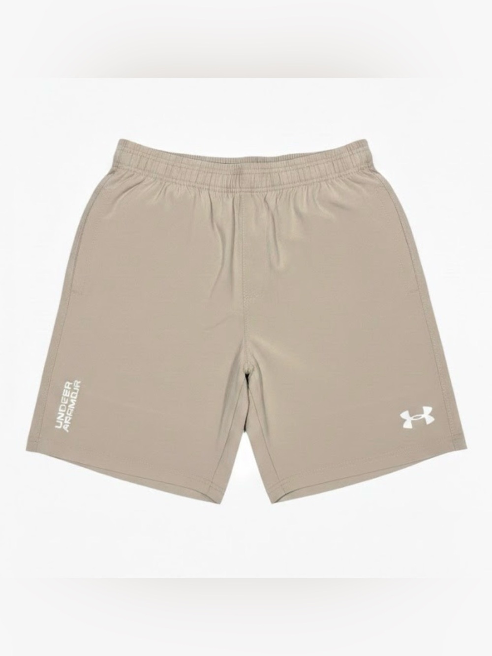Under Armour Men’s Heatgear Baseball Athletic Shorts — Beige - Sz M. NWT